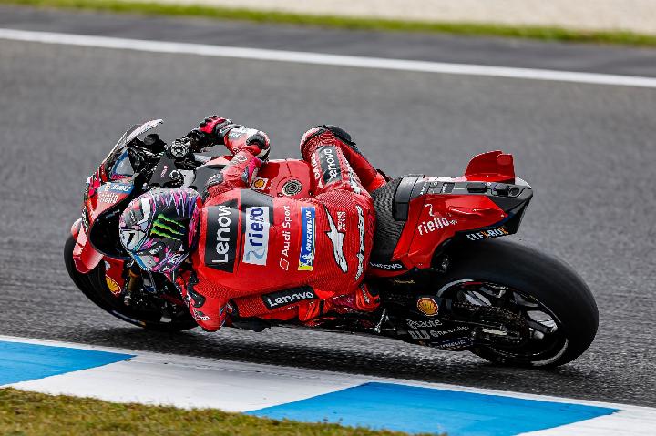 Enea Bastianini sempat bermasalah dengan motornya di MotoGP Australia, kenapa?